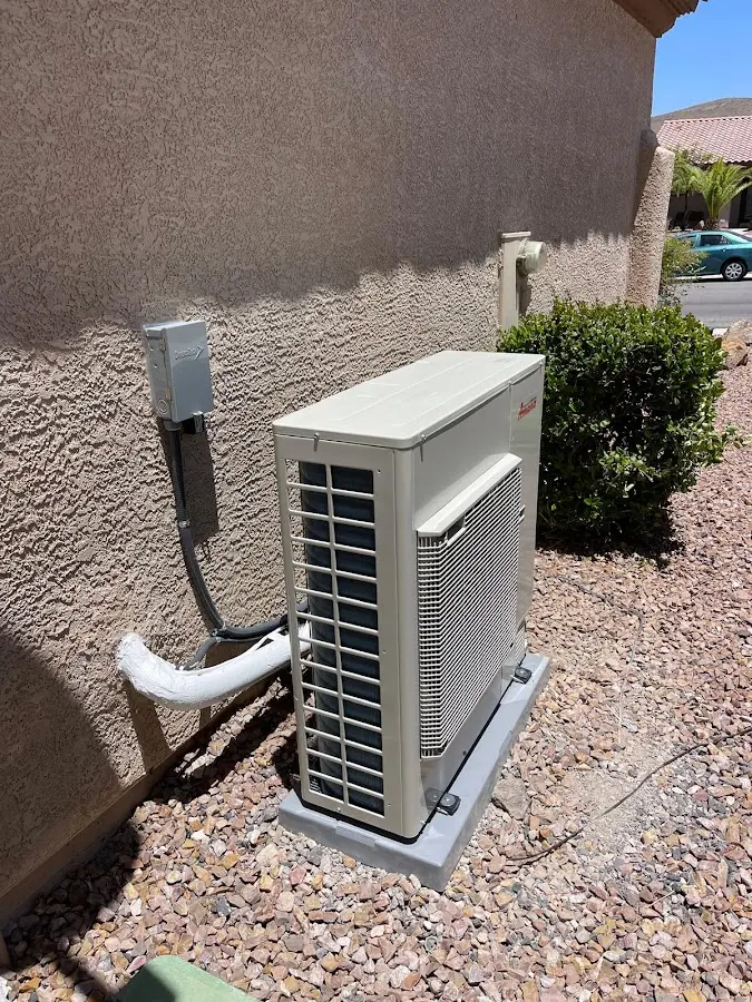 Residential air conditioning condenser unit in Sanibel